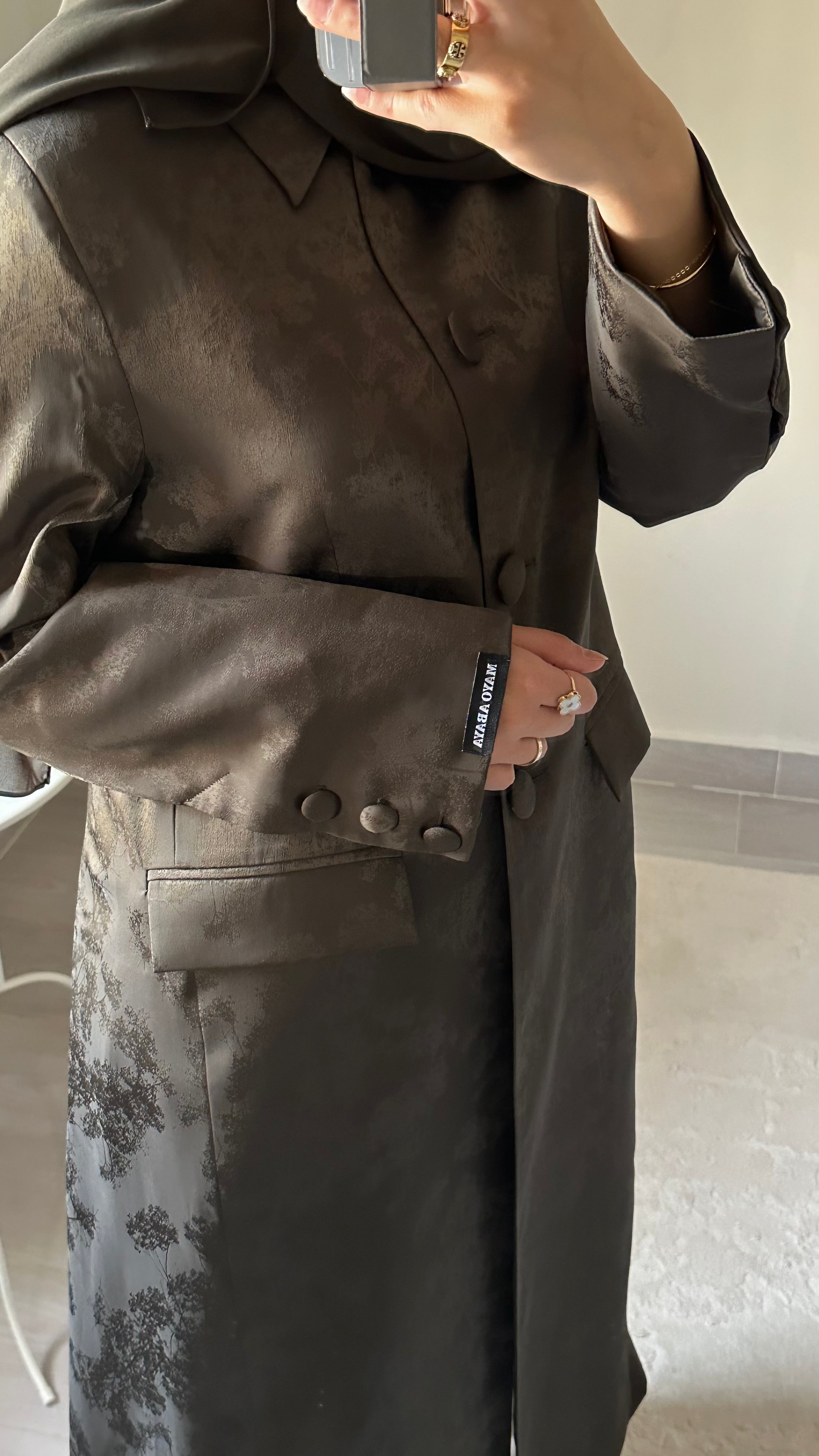 blazer حرير