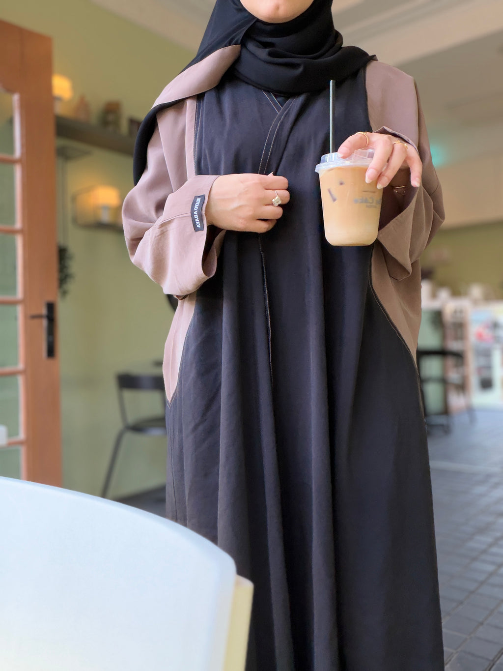بشت حرير مغسول free size
