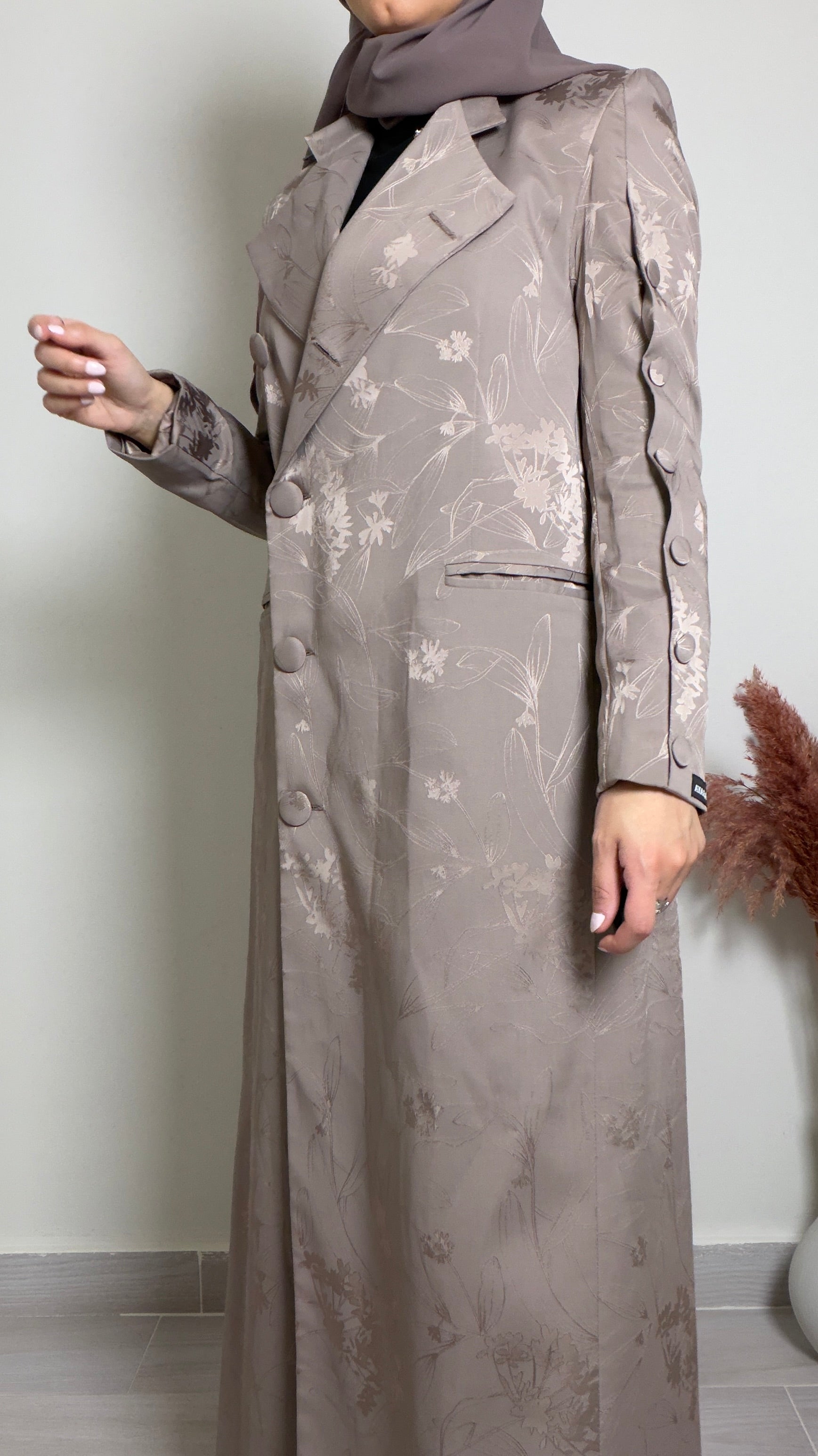 Silk blazer