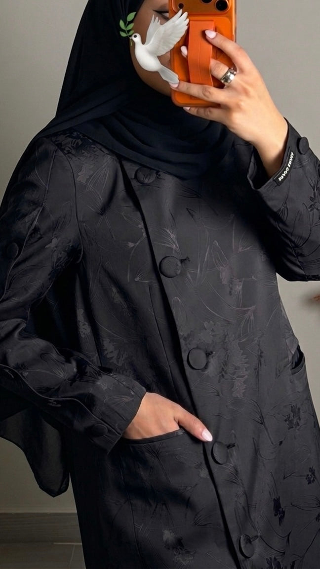 Silk blazer