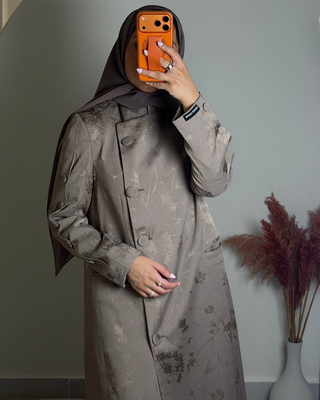 Silk blazer